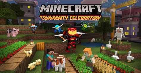 Minecraft kicks off Community Celebration with free .